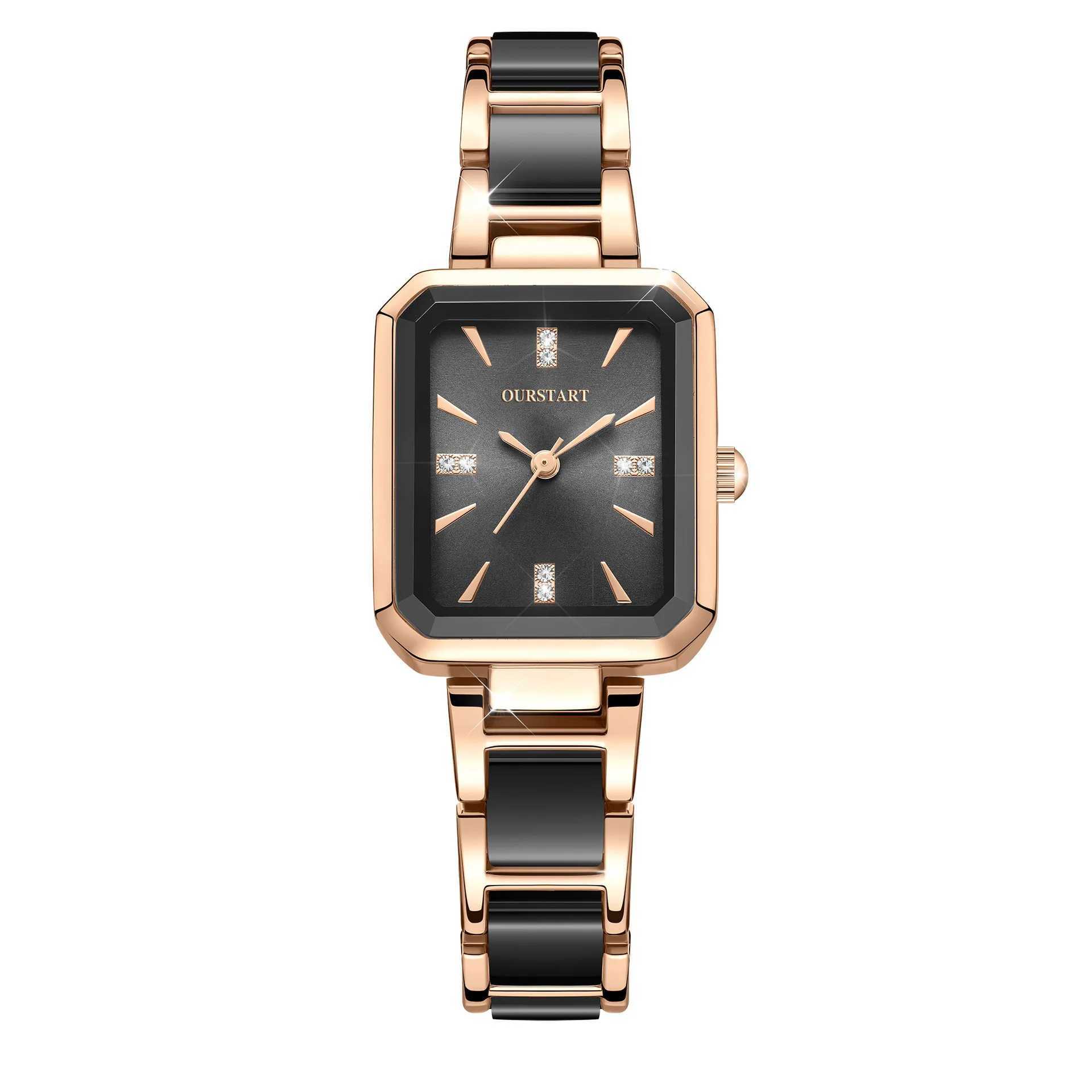 Fashion Elegant Women Watch Versatile Square Dial Quartz Watches Luxury Ladies Gifts Wristwatches Reloj Mujer Montre Femme X240920