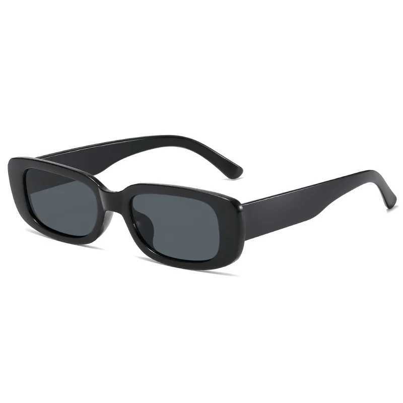 Square Sunglasses Men Rectangle Designer Small Sun Glasses Male Retro Black Lens Driving Fishing Eyewear UV400X240920