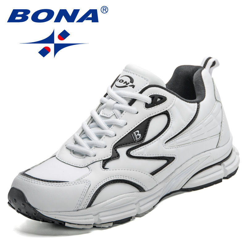 2023 BONA New Designers Athletic Shoe Men New Casual Sneakers High Quality Light Breathable Sport Man Footwear Popular Running Shoes 084e s