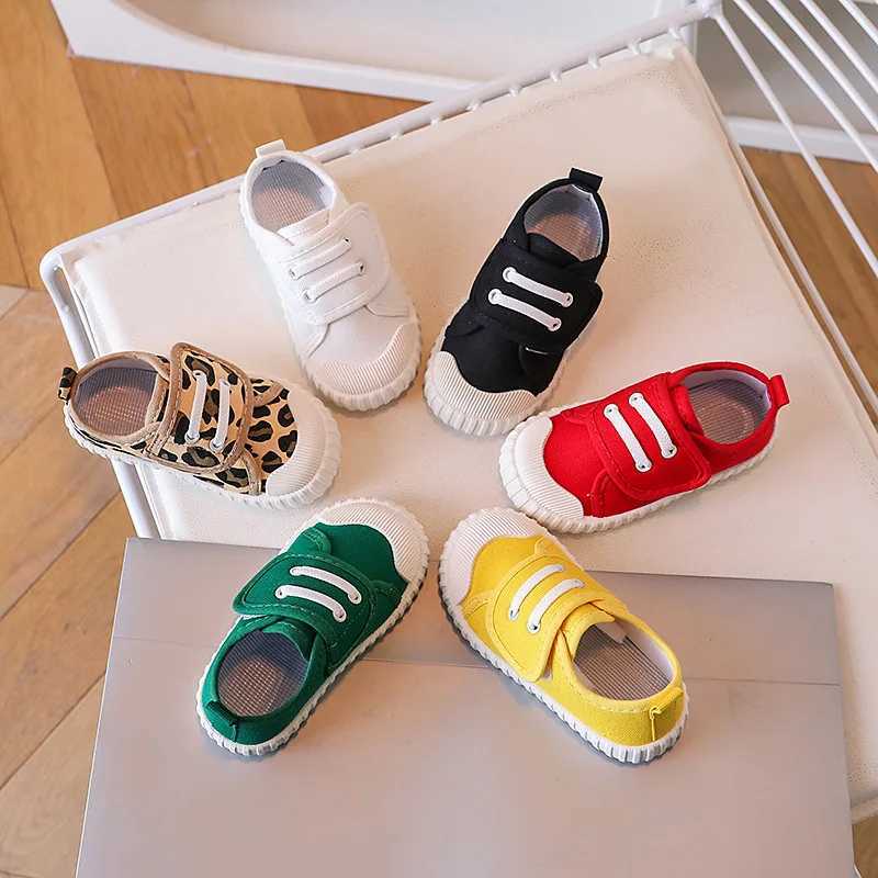 Sneakers Kids Coloful Canvas Shoes For Baby Boy Girl Brand Children Breathbale Anti-Slip zapatos Casual Indoors Barefoot Shoes P240920
