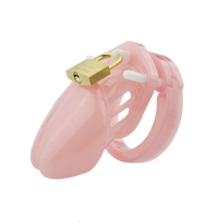 Male Toy Delayed Ejaculation Chastity Device Resin Chastity Lock Resin Male Chastity Device Adult Cock Cage