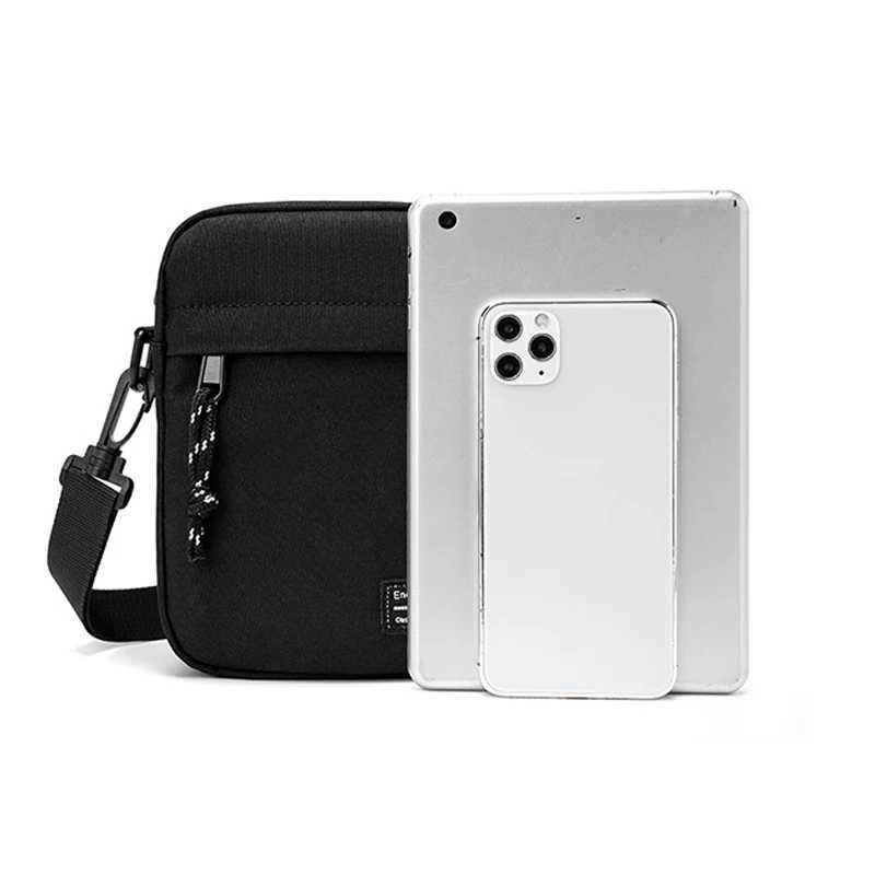 Simple Mini Crossbody Handbags Bag Mens Nylon Shoulder Side Bag for Men Messenger Phone Sling Bag Husband Chest Pack Wallet Z240919