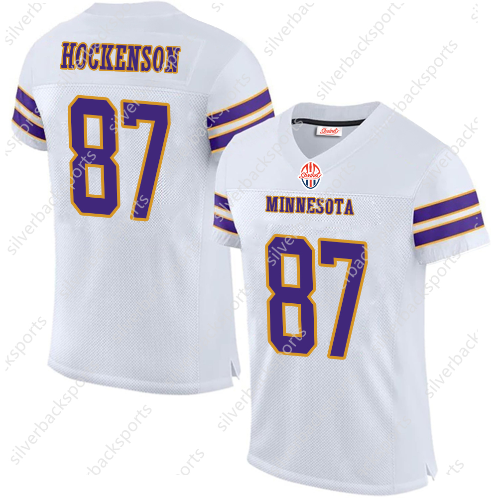 18 Justin Jefferson 9 J.J. McCathy Mens Youths Football ed Jerseys 22 71 Christian 97 Harrison 24 Camryn Womens Custom jersey