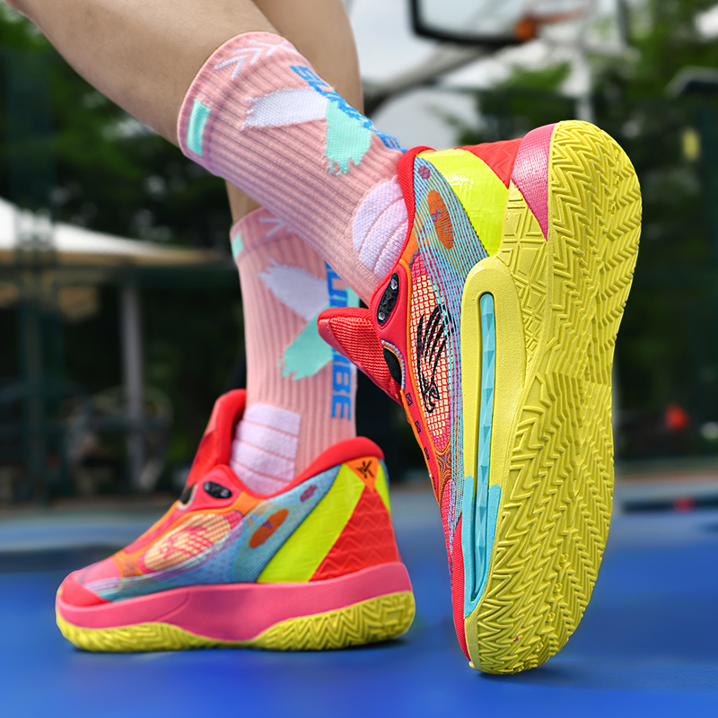 2023 New Men Streetball Basketball Shoes Culture Sneakers Wear Resistant Non Slip Training Athletic Sneakers Male Basket Boots
