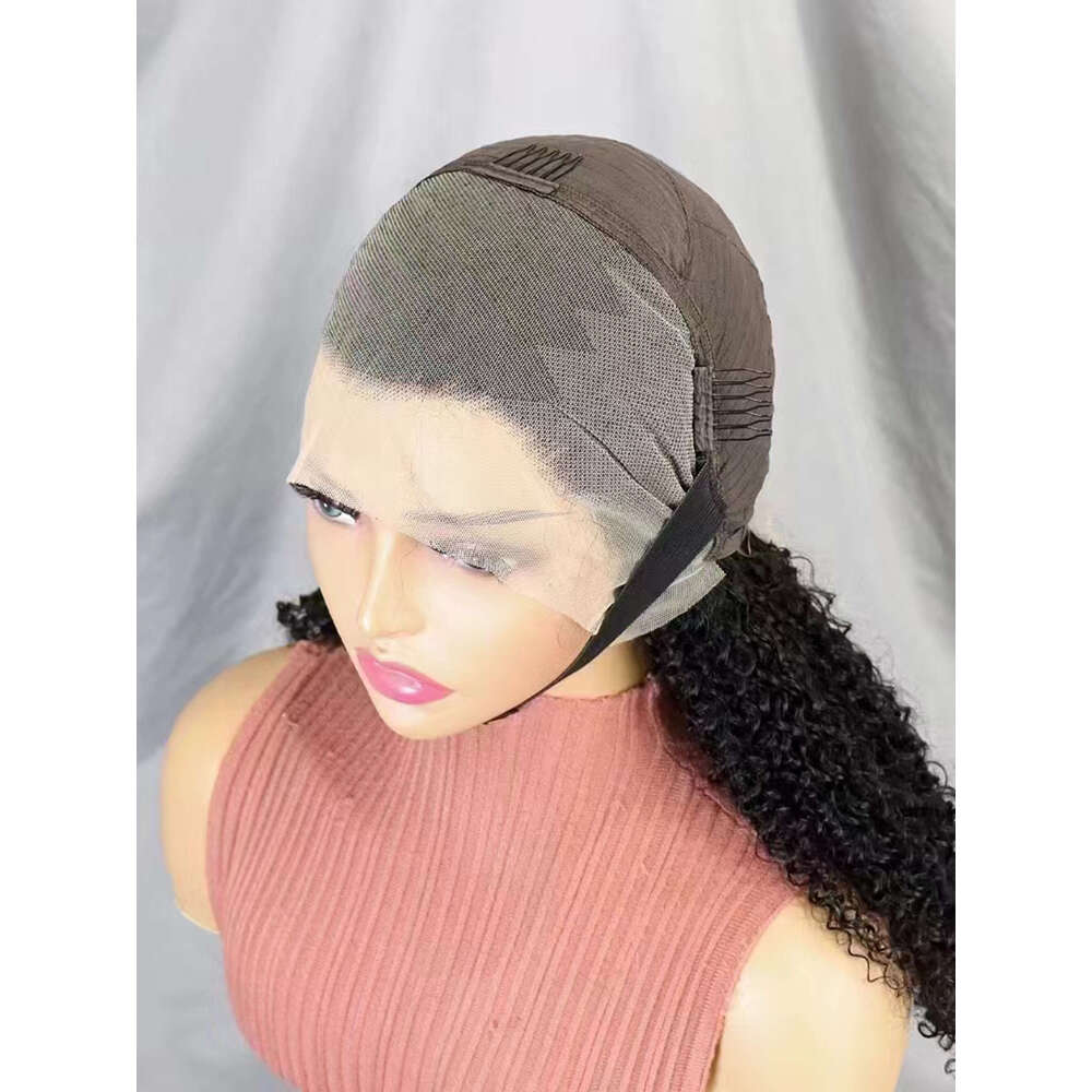24 Inch Natural 13x4 Frontal 300% Density 100% Brazilian Remy Human Hair Water Wave Lace Bob Wigs for Black Women