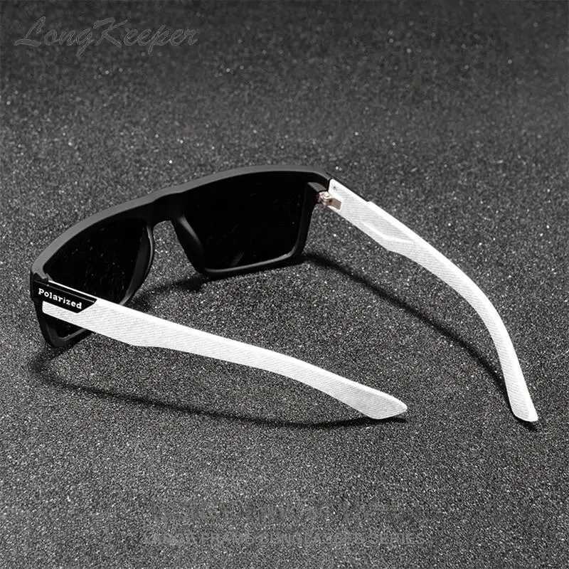 Men Polarized Sunglasses Vintage Retro Uv Protection Driver Goggles Sports Glasses Luxury Square Driving Fishing Goggles OculosX240920