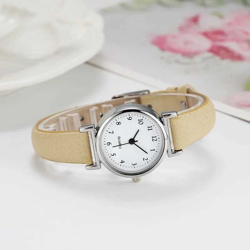 Hight Quality Brand Quartz Watch Ladies Fashion Small Dial Casual Watch Leather Strap Wristwatch for Women Relojes Para MujerX240920