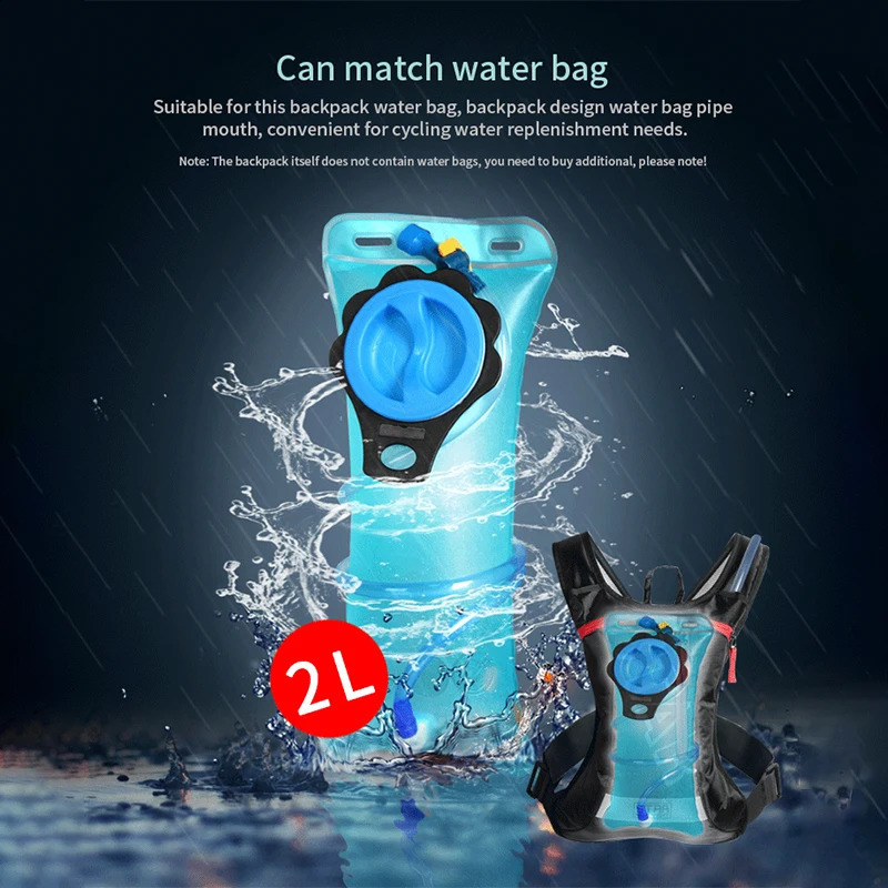 Star Field Knight Lightweight BackpackMoisturizing Bag Accessories Motorcycle Riding Gear Bike Running Climbing Outdoor Sports 240911