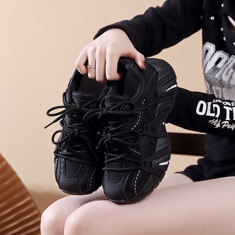 Early thick soled dad sports ins trendy women 2024 spring and autumn new casual shoes HXX-HX901
