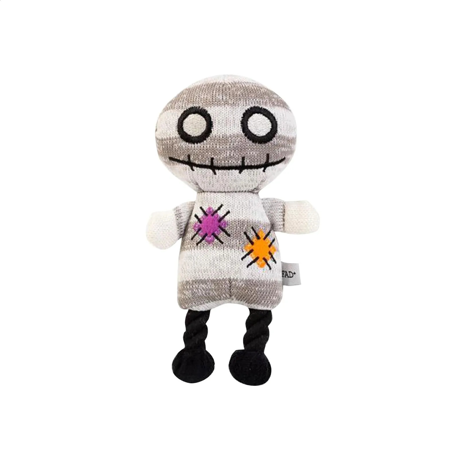 Halloween dog toy gifts pet dog toys bite resistant knitted fabric Halloween dolls sound making toys 240914