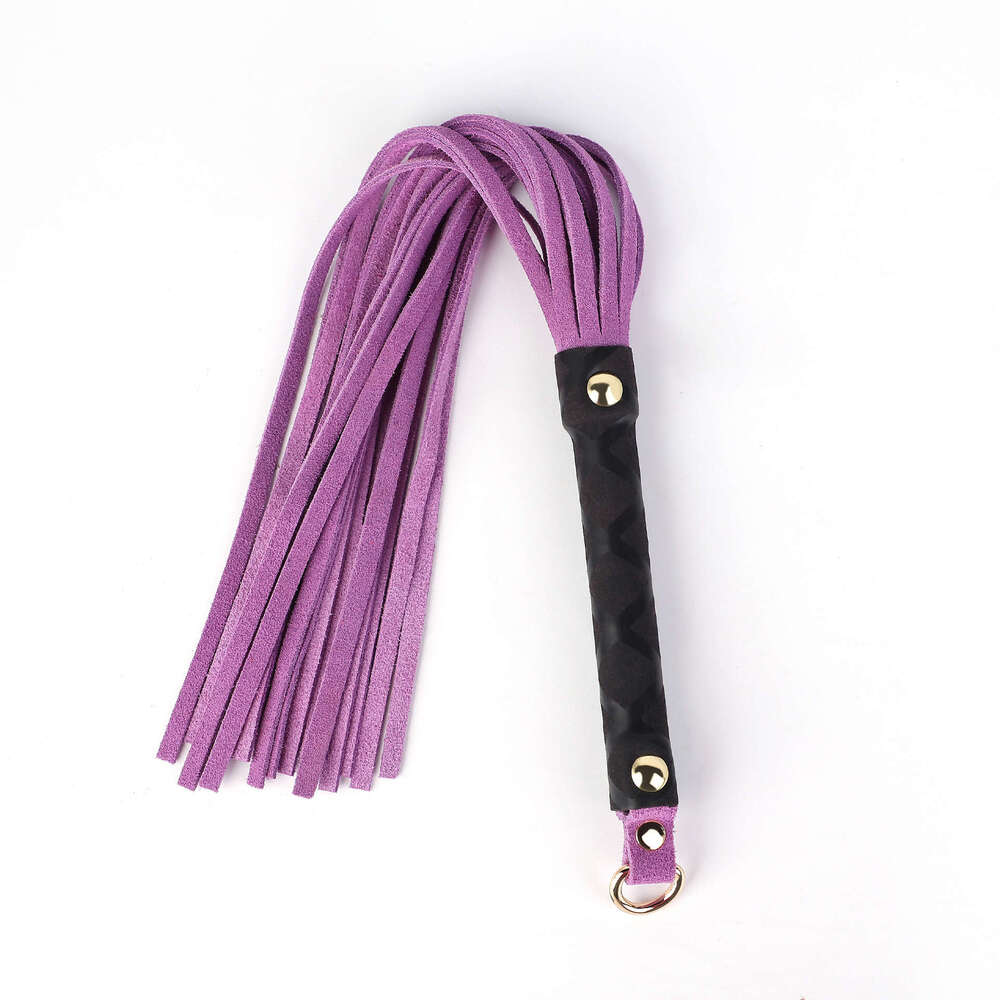 SM Sex Toys Mini Tassel Leather Whip Couple Sex Training Adult Toys Sex Whip Hair Replacement