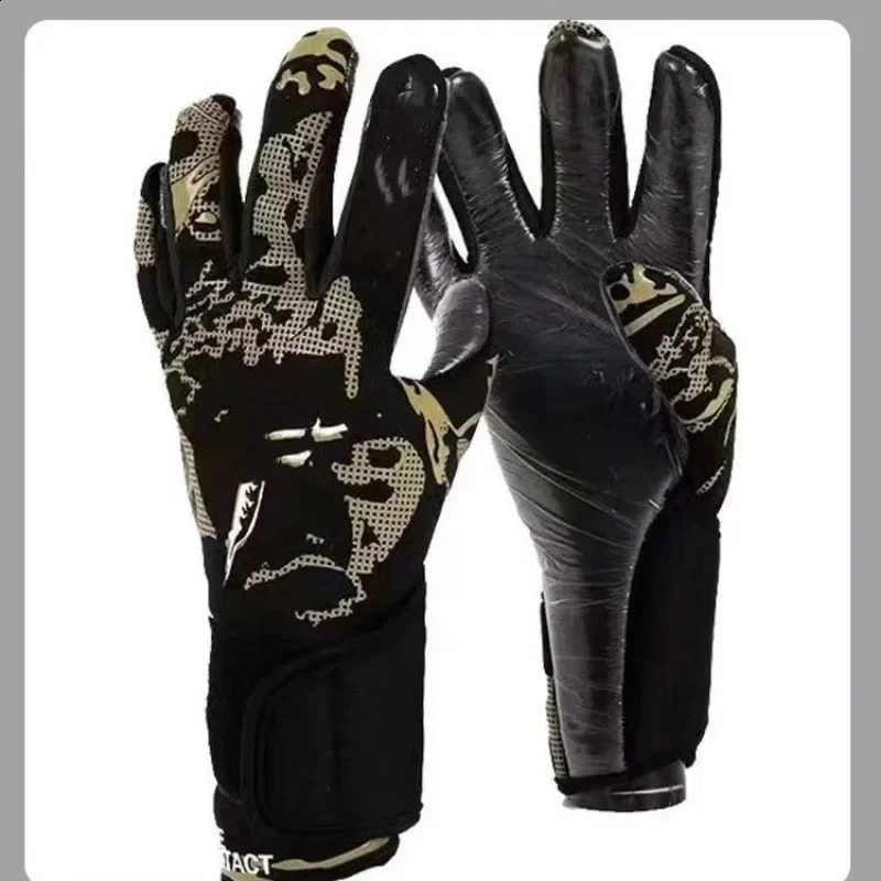 Latex Thickened Football Professional Protection Adults Teenager Goalkeeper Soccer Goalie Gloves 2024 240911
