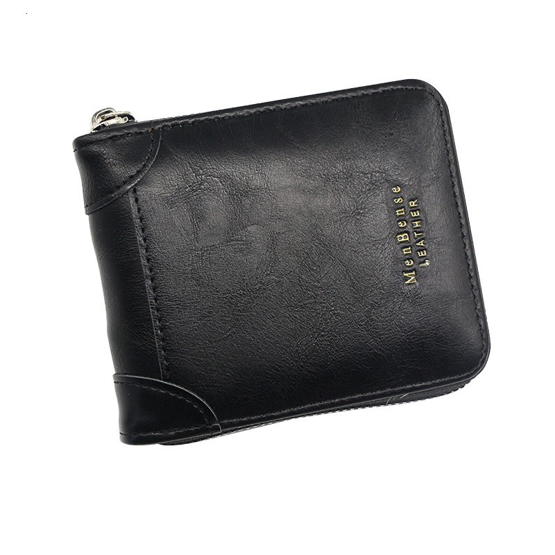 New high-quality wallet designer bag for men, classic genuine leather short style coin purse, mini key bag, card clip, fashionable luxury makeup bag, 