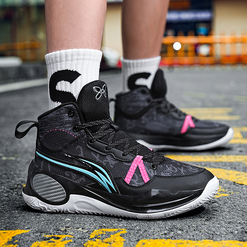 Brand Designer Men's Sneakers High-top Men Basketball Shoes Women Designer Basket Boots Fashion Street Style Sports Shoes Male