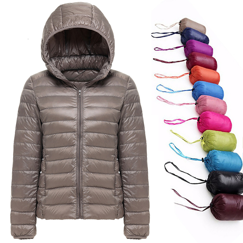 2024 New 90% Duck Women Autumn Winter Coat Lady Ultralight Down Jacket