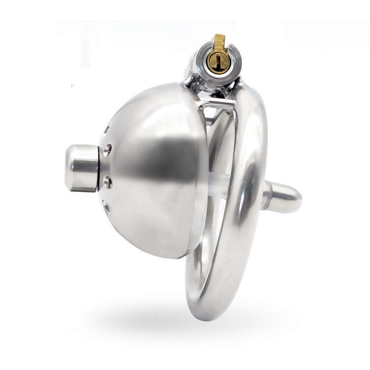 304 stainless steel Metal Male Chastity Device Super Small Short Cock Cage with Stealth lock Rings Sex Toys