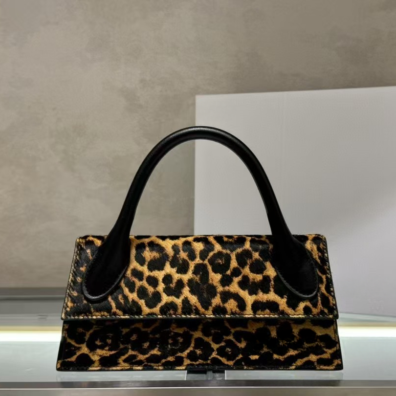 Leopard Print Le Chiquito Long Top Handle Bags Designer Luxurys Shoulder Bag Small Totes Woman Fashion Messenger Bag Famous Brand Clutches Purses And Handbags 2890