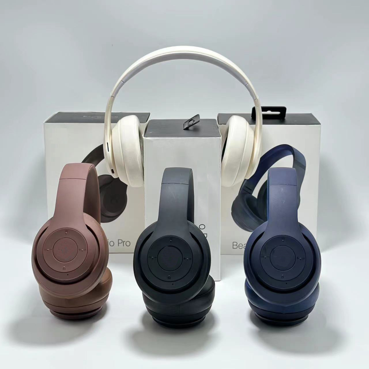 wireless beas studio Bluetooth Wireless Headphones Noise-cancelling headphones Magic Sound Recorder pro
