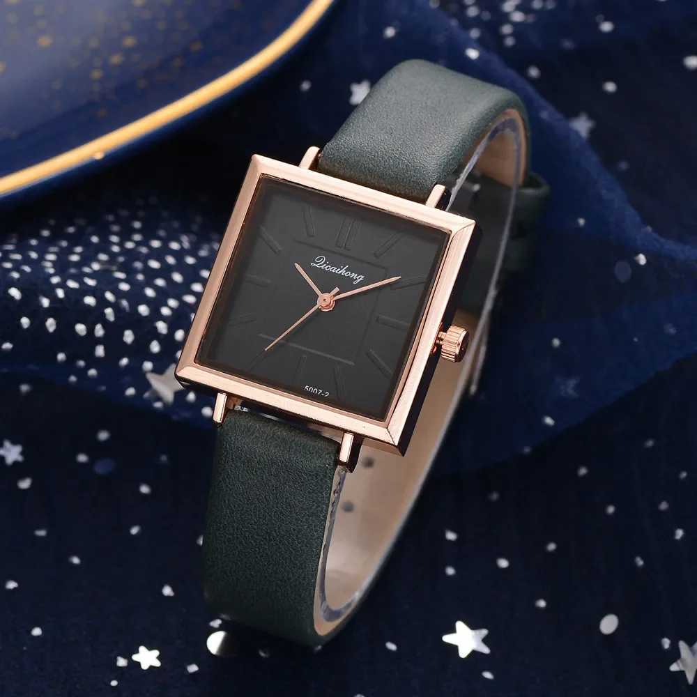 Square Large Dial Quartz Watch Quartz Ladies Simple Casual Alloy Case Wristwatch Stylish Fashion Gift for Women Montres FemmesX240920