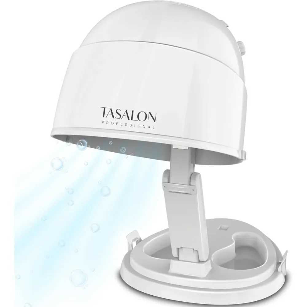 Electric Ionic Hooded 1875W Bonnet 3 Heating Settings Sit Under Hair Dryer for Home and Salon Height Adjustable