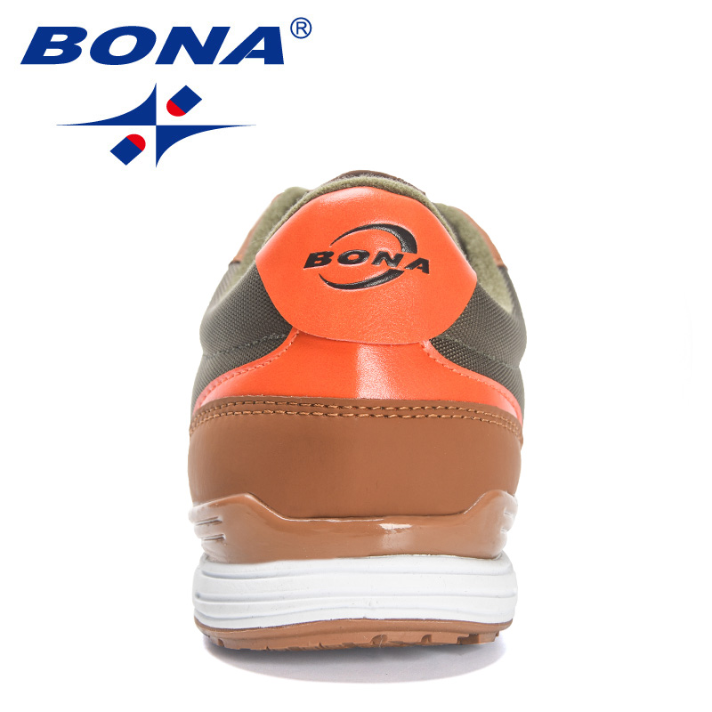2023 BONA New Designers Walking Shoes Men Chunky Casual Sneakers Man Breathable New Hard-Wearing Jogging Sport Footwear Manscuo 1e0f scuo