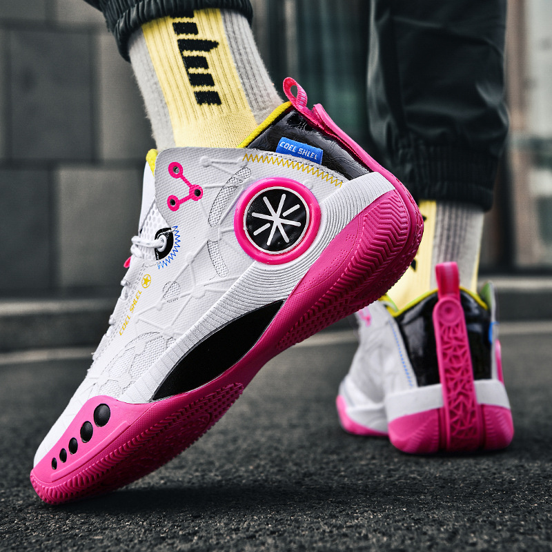 Basketball Sneakers: Men's Breathable Athletic Sneakers for Street and Sport, Colorful Fashion 2024 4