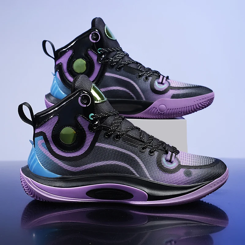 High-top Men Basketball Shoes Kids Women Breathable High-quality Sports Shoes Brand Design Sneakers Original Training Shoes Male