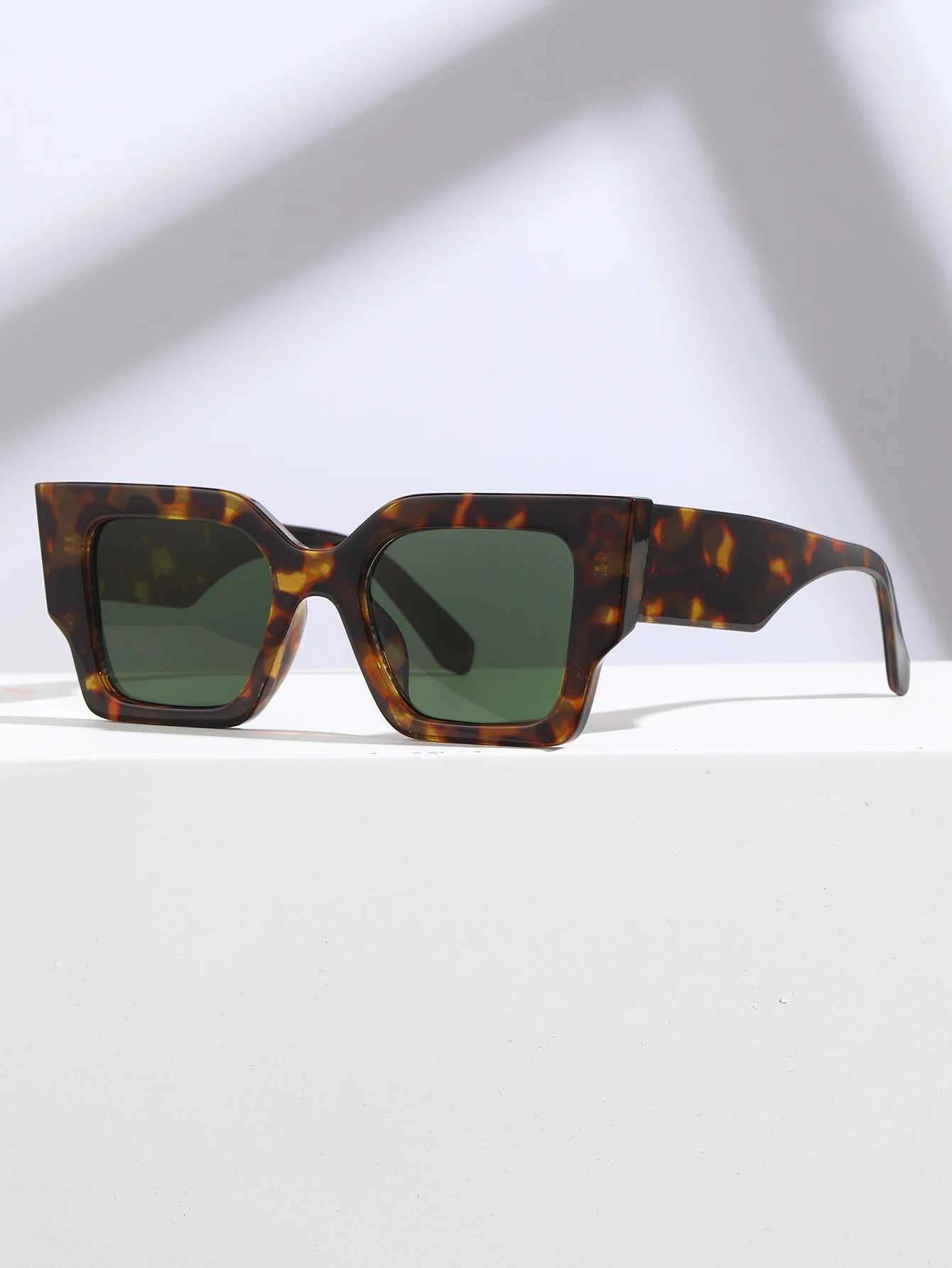 1 PC Fashionable Cat Eye Plastic Frame Versatile Trendy Sunglasses For Travel And GatheringsX240920
