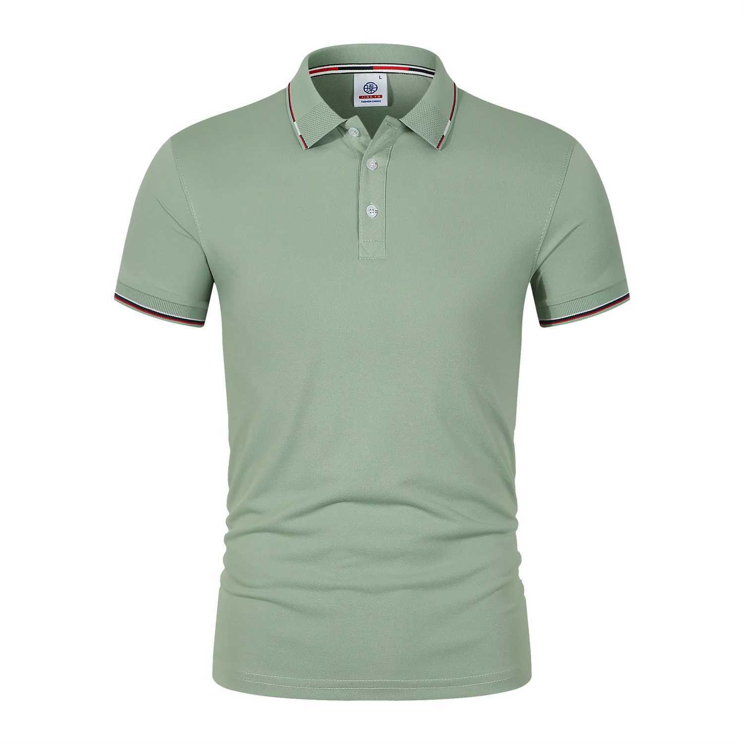Dropshipping New Polo Shirt Men Solid Casual Cotton Polo homme Giraffe Slim Fit Embroidery Short Sleeve Mens Polo 10 ColorsX240920