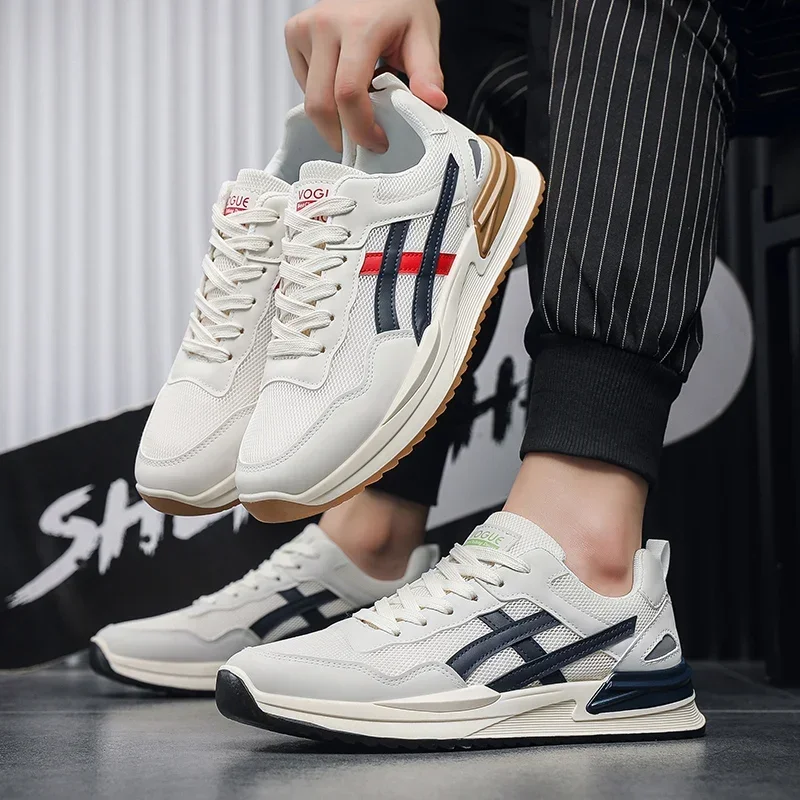 Summer new trendy, versatile, comfortable, breathable men's sports walking shoes