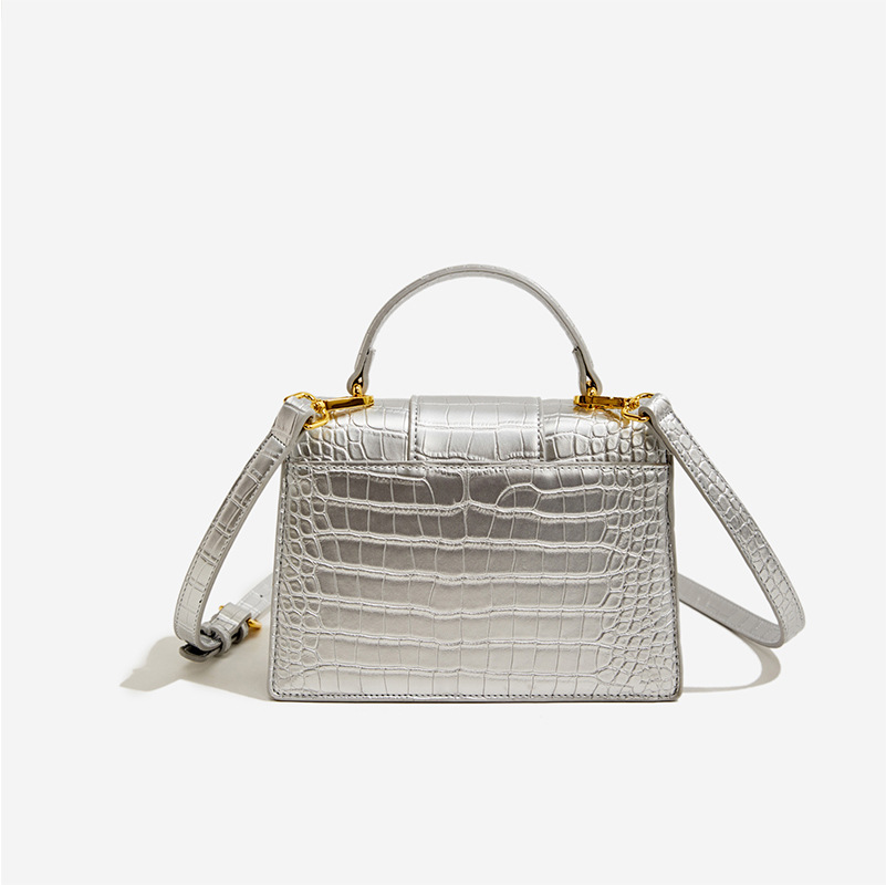 New frosted PU women's underarm bag hand-held small square bag