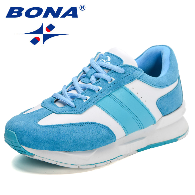 2023 New BONA New Designers Ladies Brand Sneakers Trendy Athletic Sports Running for Women Mesh Breathable Jogging Shoes cdbc