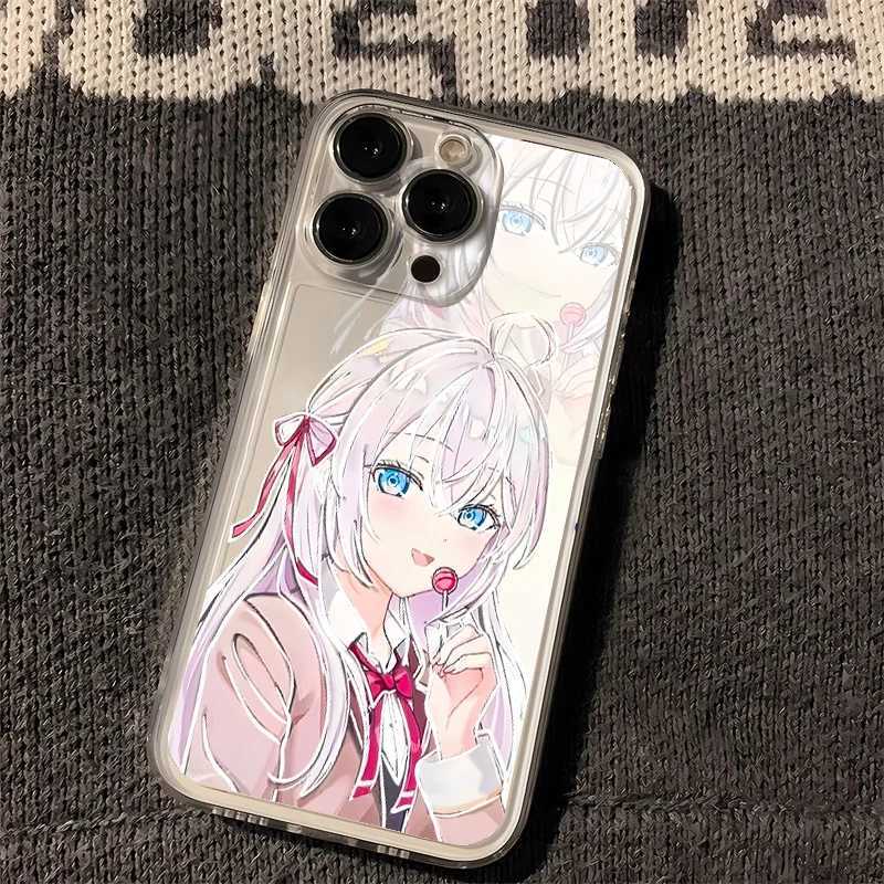 Kawaii Anime Girl Alya phone case suitable for lPhone 16 15 14 13 12 11 Mini Pro Max X XR XSMax 7 8 Plus SE20 transparent coverCL240720