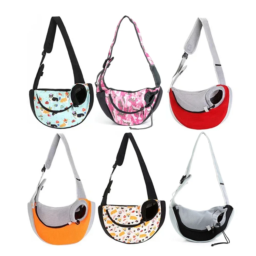 New Stylish Transport Tote Bag Crossbody Shoulder Bag Dog Pet Shoulder Bag Adjustable Cat Carrier Washable Soft and Breathable