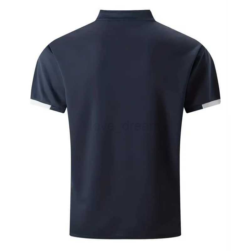 Mens Golf Shirt Golf Polo Work Casual Lapel Short Sleeve Basic Modern Color Block Patchwork Spring Summer Regular FitXJ240920