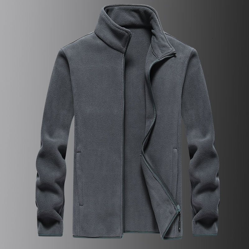 8Xl Autumn New Thick Warm Fleece Coat Winter Men Solid Casual Windproof Outfits Tactical Army Jacket Parkas Male Hot