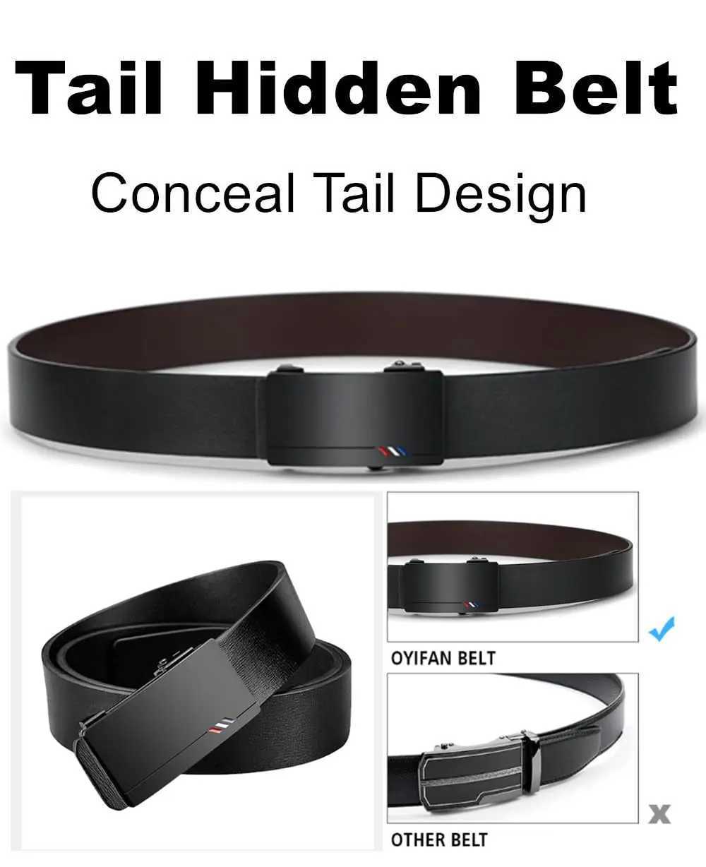Fashionable business mens belt genuine luxury brand belt automatic Buckle belt PU leather soft belt cargo pants jeans belt W240920