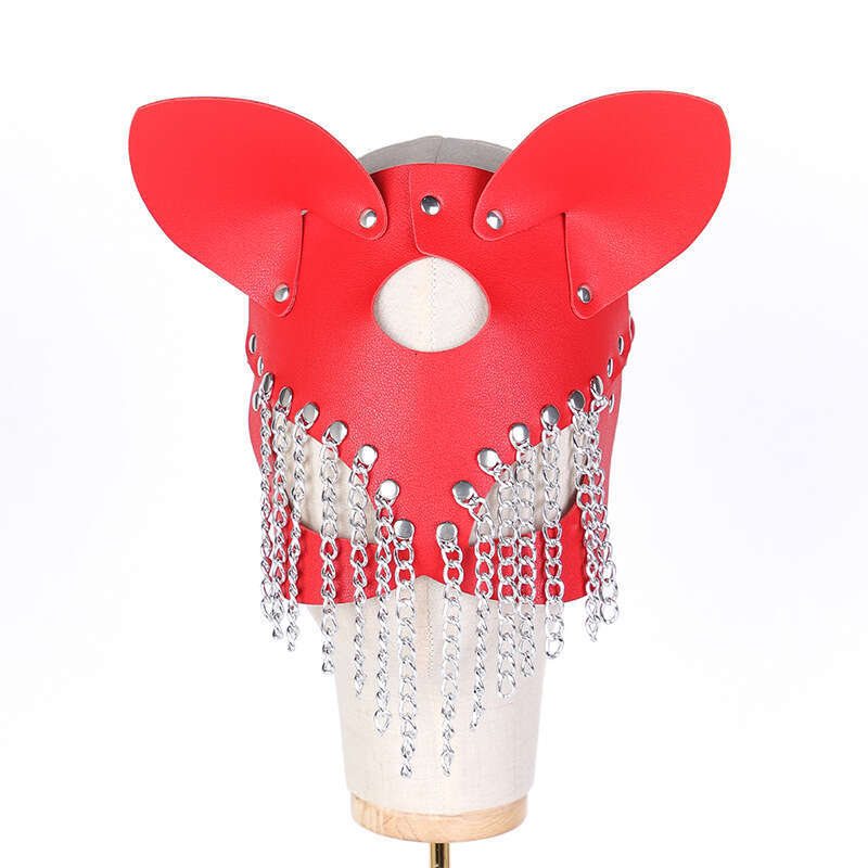 Role Playing Female Sex Adult Products Chain Tassel Fox Mask Teasing Charm Masked Sex Eye Mask