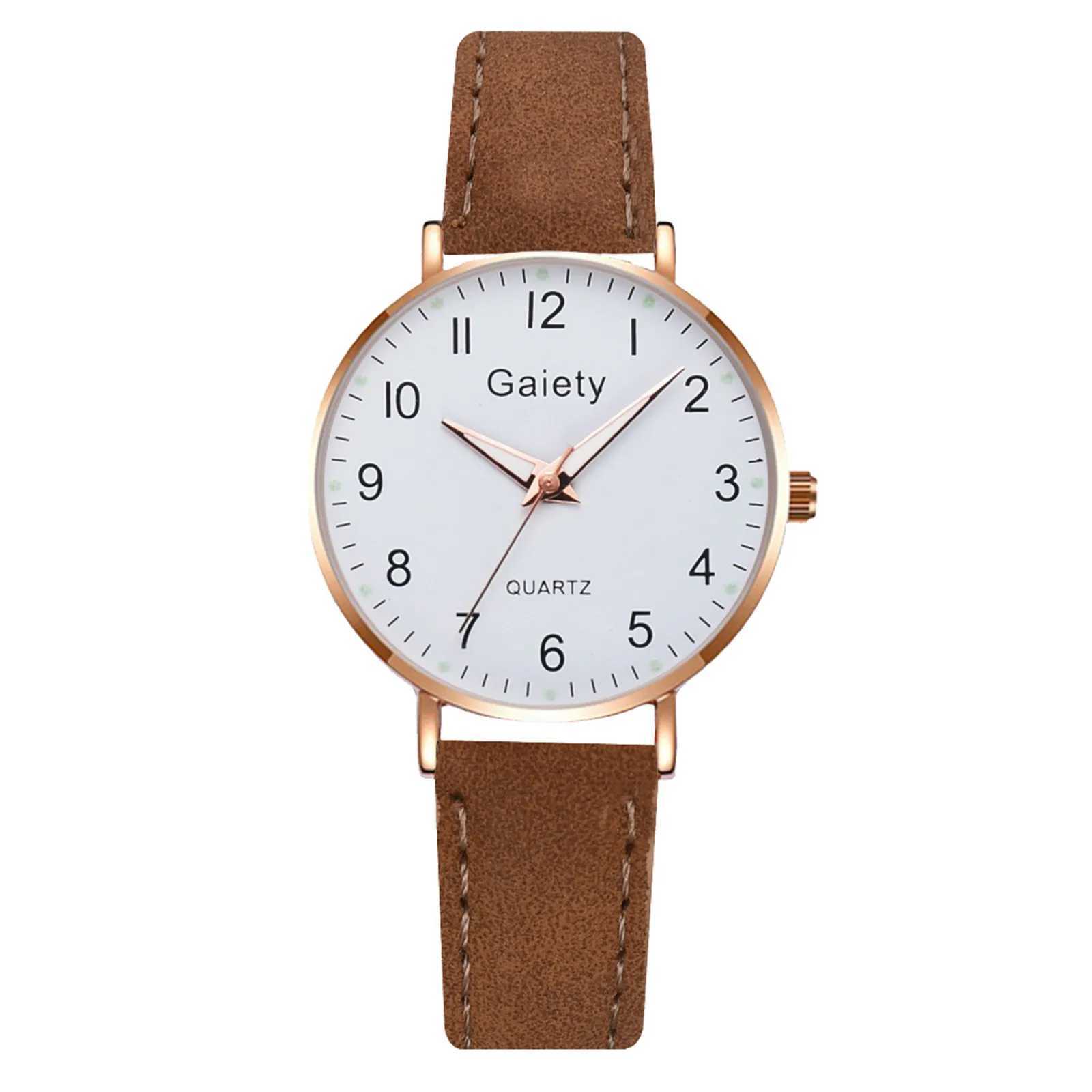 Luxury Temperament Ladies Belt Watch Analog Luminous Quartz Watch Fashionable Simple Style Quartz Wristwatch Reloj MujerX240920