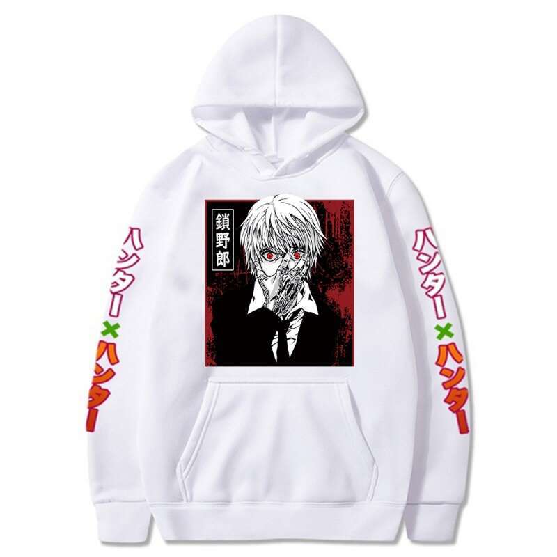 Full-Time Hunter Peripheral Printed Hoodie, Spring And Autumn Men's And Women's Long Sleeved Student Hoodie, Anime Hoodie