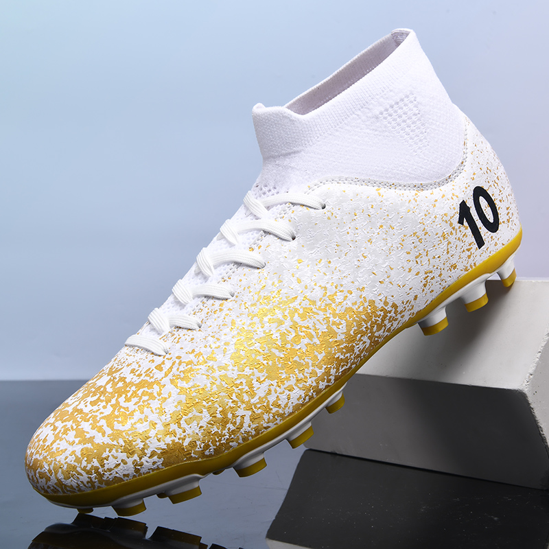 New Men Soccer Shoes Professional Unisex Breathable Sports Cleats Drop Shipping Football Boots Futsal Ultralight Non-slip
