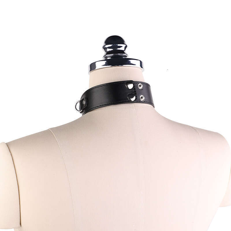 Sex toys SM props Punk Liuding traction chain collar SM tuning restraint neck cover Alternative adult products
