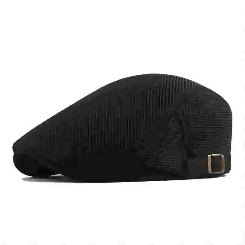 Beret Hat Womens Summer Thin Hollow Mesh Breathable Hat Mens Light Plate Retro Sunscreen Hat Forward HatX240919