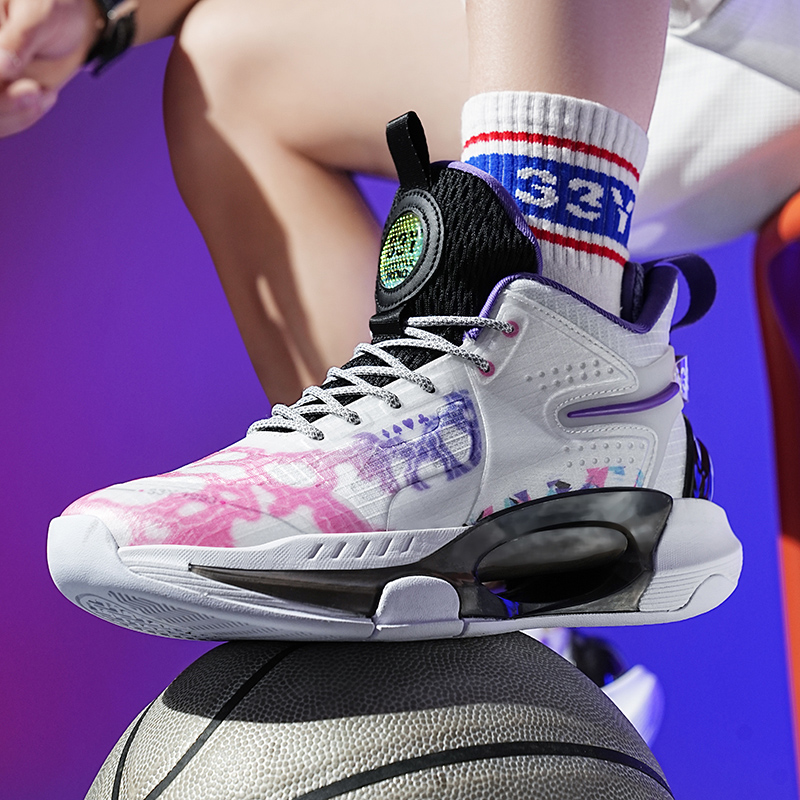 Women High-quality Kids Cushion Basket Boots Brand Design Sneakers Men Basketball Training Sports Shoes 4b21 ball b948