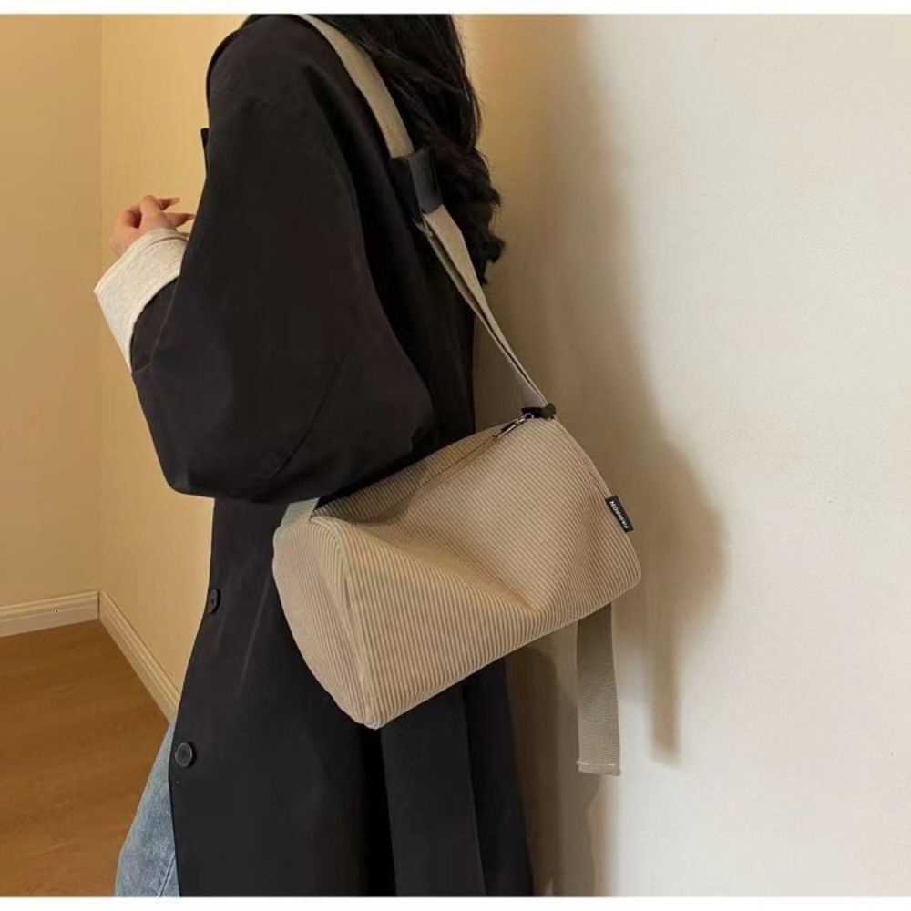 2025NEW Trendy Handbag for Women Solid Color Corduroy Ladies trend Casual Crossbody fashion Shoulder Bag
