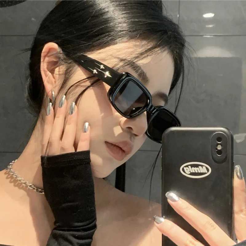 Women Y2k Sunglasses Vintage Punk Gradient Small Square Eyewear Men Luxury Brand Designer Shades UV400 Sun Glasses y2kX240920