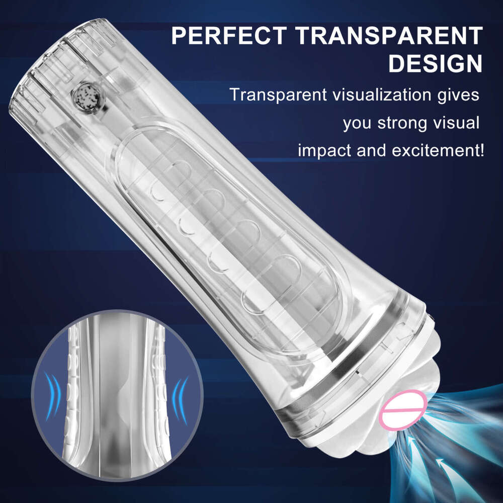 LENDGOGO Pocket Pussy - Eira Sex Product for men male transparent masturbator sex Extrusion Masturbator 3D wholesale supplier