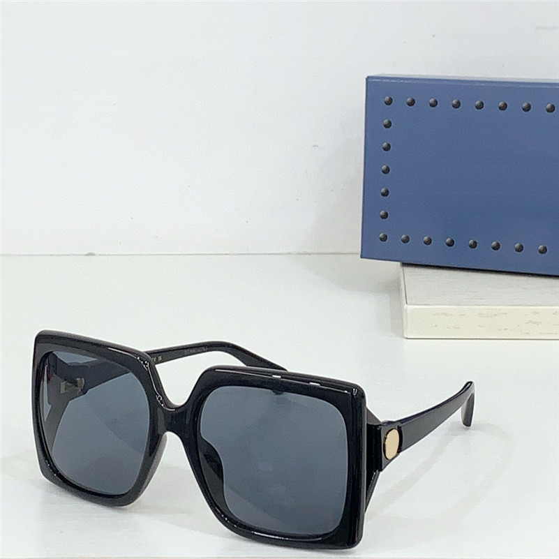New fashion design square sunglasses 0876SA acetate frame simple and popular style versatile outdoor uv400 protection glasses