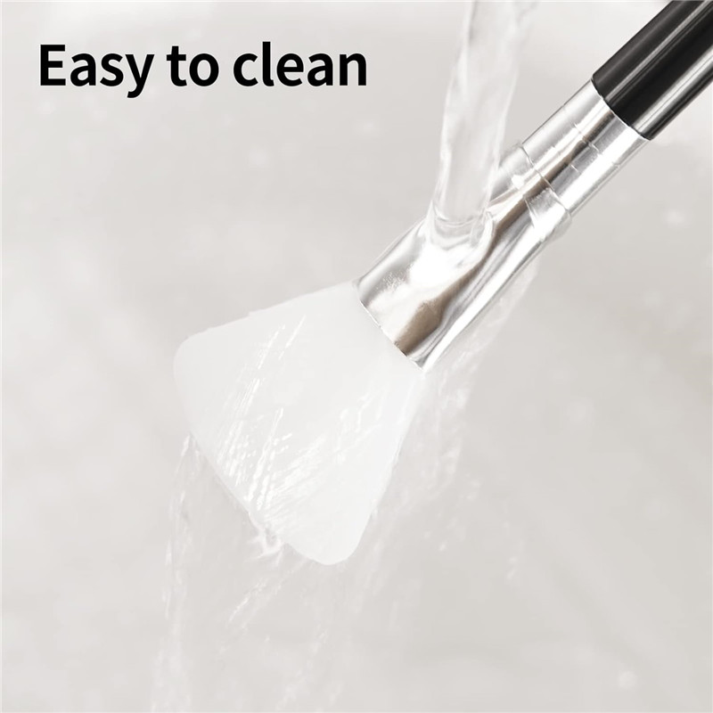 Silicone Face Mask Brush Applicator for Facial Mud, Clay Mask, DIY, Modeling Mask, Body Lotion, and BB CC Cream - view 6