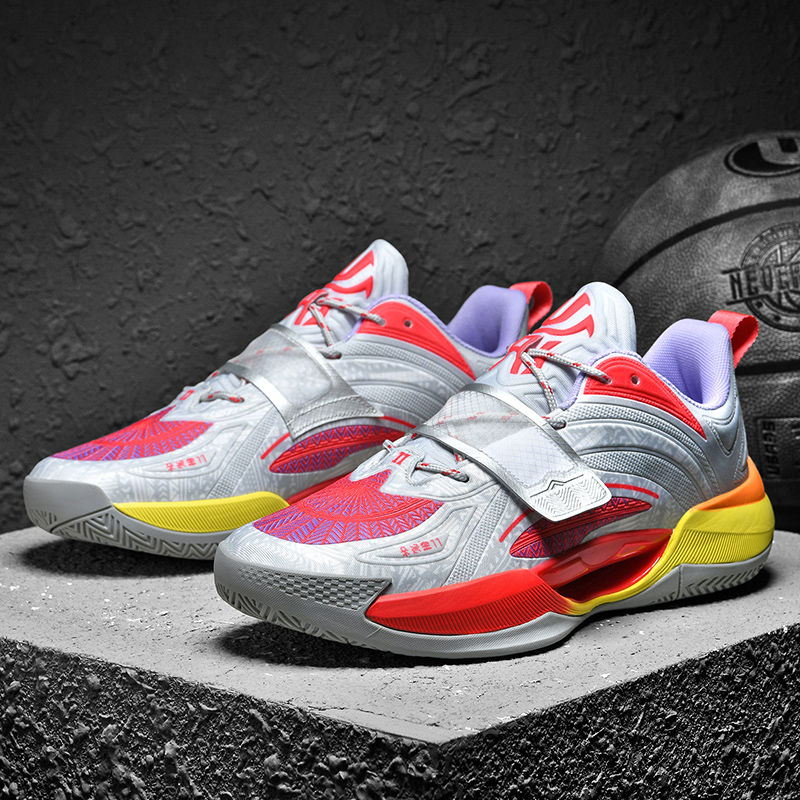 QQ899 New High Quality Mens Basketball Sneakers Womens Training Sports Shoes for KIds Breathable Cushion Basketball Shoes 35-45
